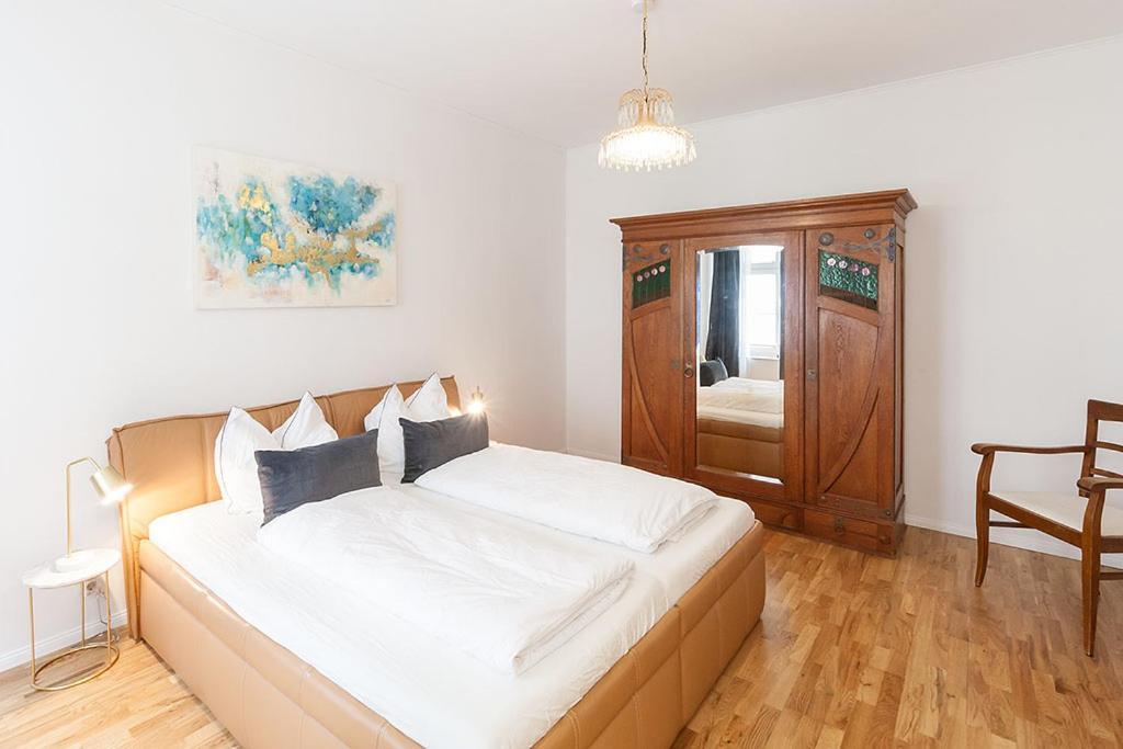 Stilvoll & Ruhig - Zentrale Top-Lage - King Bett Leipzig Extérieur photo